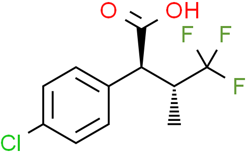 (2S,3R)-2-(4-氯苯基)-4,4,4-三氟-3-甲基丁酸