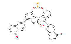 (11aR)-10，11，12，13-Tetrahydro-5-hydroxy-3，7-di-2-naphthalenyl-5-oxide-diindeno[7，1-de:1'，7'-fg][1，3，2]dioxaphosphocin,≥98%，99%e.e.