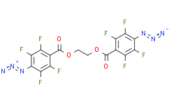 乙烷-1,2-二基双(4-叠氮基-2,3,5,6-四氟苯甲酸酯)