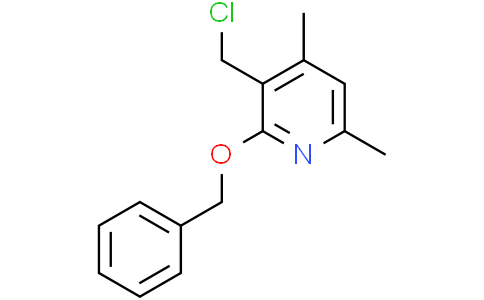 2-(benzyloxy)-3-(chloromethyl)-4,6-dimethylpyridine