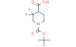 1-(叔丁氧基羰基)-3，3-二氟哌啶-4-甲酸,≥95%