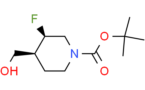 tert-butyl 3-fluoro-4-(hydroxymethyl)piperidine-1-carboxylate