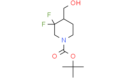 tert-butyl 3,3-difluoro-4-(hydroxymethyl)piperidine-1-carboxylate