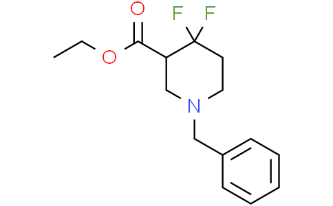 ethyl 1-benzyl-4,4-difluoropiperidine-3-carboxylate