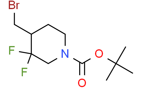 tert-butyl 4-(bromomethyl)-3,3-difluoropiperidine-1-carboxylate