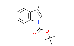 N-Boc-3-溴-4-甲基吲哚,≥95%