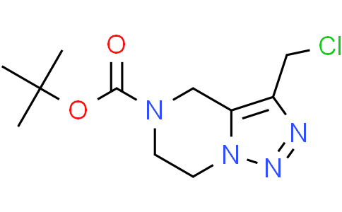 tert-butyl 3-(chloromethyl)-6,7-dihydro-4H-triazolo[1,5-a]pyrazine-5-carboxylate