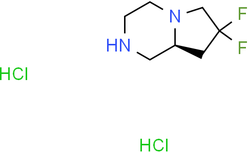 (8aS)-7,7-difluoro-octahydropyrrolo[1,2-a]pyrazine dihydrochloride