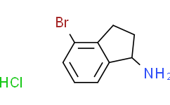 (R)-4-溴-2，3-二氢-1H-茚-1-胺盐酸盐,97%