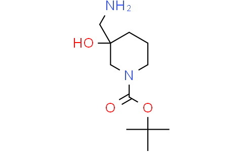 tert-butyl 3-(aminomethyl)-3-hydroxypiperidine-1-carboxylate