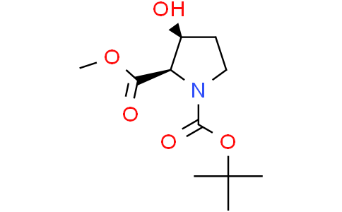 1-tert-butyl 2-methyl (2R,3S)-3-hydroxypyrrolidine-1,2-dicarboxylate