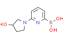 6-(3-HYDROXYPYRROLIDIN-1-YL)PYRIDINE-2-BORONIC ACID