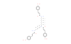 (E)-3-(4-羟基苯基)-N-(4-((E)-3-(4-羟基苯基)丙烯酰氨基)丁基)-N-(3-((E)-3-(4-羟基苯基)丙烯酰氨基)丙基)丙烯酰胺,98%