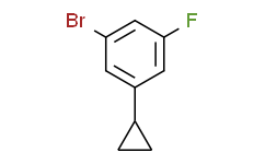 1-溴-3-环丙基-5-氟苯,96%