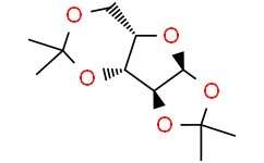 (3AS，3BR，7AS，8AS)-2，2，5，5-四甲基四氢-3aH-[1，3]二氧杂环戊烯并[4'，5'：4，5]呋喃并[3，2-d][1，3]二氧杂环己,97%