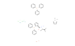（+）-二氯[（4R）-4-（异丙基）-2-{（R）-2-（二苯基膦基）二茂铁基}恶唑啉]（三苯基膦）钌（II）
