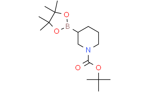tert-butyl 3-(4,4,5,5-tetramethyl-1,3,2-dioxaborolan-2-yl)piperidine-1-carboxylate