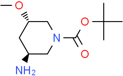 tert-butyl (3S,5S)-3-amino-5-methoxypiperidine-1-carboxylate