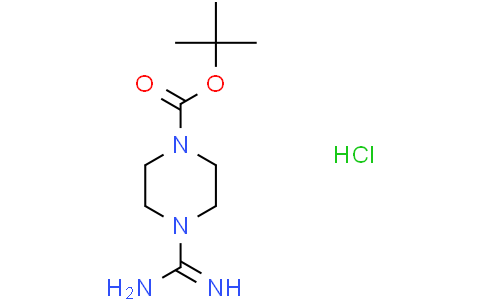tert-butyl 4-carbamimidoylpiperazine-1-carboxylate hydrochloride