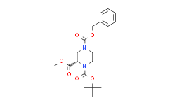 (S)-1-Boc-4-cbz-2-哌嗪羧酸甲酯,97%