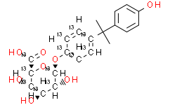 Bisphenol A-13C12 β-D-Glucuronide