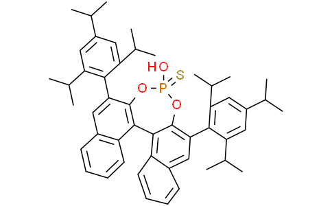 (11bR)-4-mercapto-2,6-bis[2,4,6-tris(1-methylethyl)phenyl]-4-oxide-dinaphtho[2,1-d:1',2'f][1,3,2]dioxaphosphepinCas:1314132-81-4