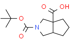 2-[(叔丁氧基)羰基] -八氢环戊[c]吡咯-3a-甲酸,98%