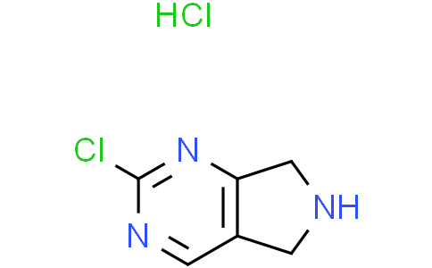 2-chloro-5H,6H,7H-pyrrolo[3,4-d]pyrimidine hydrochloride