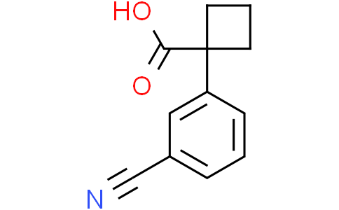 1-(3-cyanophenyl)cyclobutanecarboxylic acid