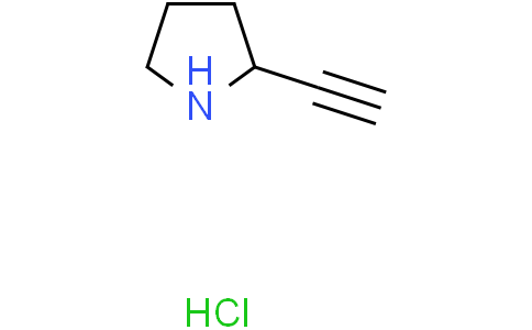 2-ethynylpyrrolidine hydrochloride