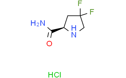 (2R)-4,4-difluoropyrrolidine-2-carboxamide hydrochloride