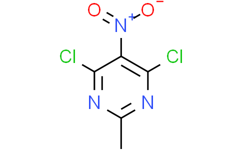 4,6-dichloro-2-methyl-5-nitropyrimidine