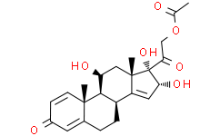 (2-Oxo-2-((8R，9S，10R，11S，13S，16R，17S)-11，16，17-trihydroxy-10，13-dimethyl-3-oxo-6，7，8，9，10，11，12，13，16，17-decahydro-3H-cyclopenta[a]phenanthren-17-yl)ethyl acetate)