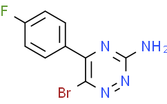 6-溴-5-(4-氟苯基)-1,2,4-三嗪-3-胺