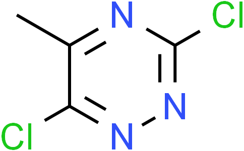 3,6-dichloro-5-methyl-1,2,4-triazine