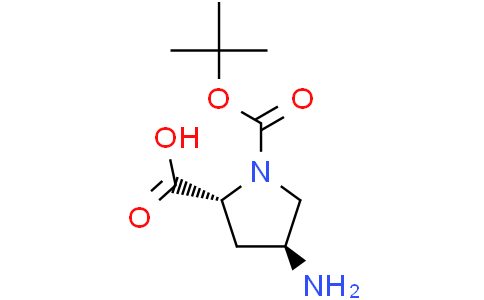 (2R,4S)-4-氨基-1-(叔丁氧基羰基)吡咯烷-2-羧酸