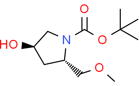 tert-butyl (2S,4R)-4-hydroxy-2-(methoxymethyl)pyrrolidine-1-carboxylate