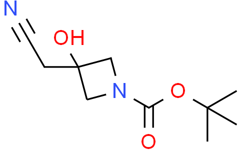 tert-butyl 3-(cyanomethyl)-3-hydroxy-azetidine-1-carboxylate