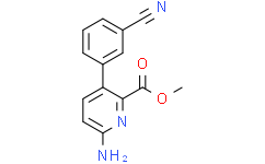 6-氨基-3-(3-氰基苯基)吡啶甲酸甲酯