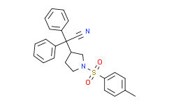 (S)-1-对甲苯磺酰基-3-(1-氰基-1，1-二苯甲基)吡咯烷,98%