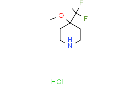 4-methoxy-4-(trifluoromethyl)piperidine hydrochloride