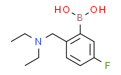(2-((二乙胺基)甲基)-5-氟苯基)硼酸,98%