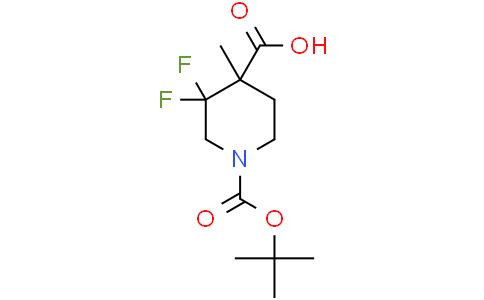 1-tert-butoxycarbonyl-3,3-difluoro-4-methyl-piperidine-4-carboxylic acid