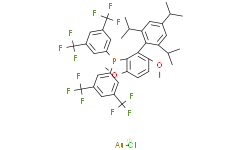 (2-(双(3，5-双(三氟甲基)苯基)膦基)-3，6-二甲氧基-2′，4′，6′-三异丙基-1，1′-联苯)氯化金(I)