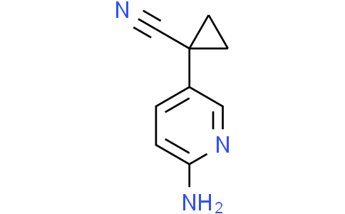 1-(6-amino-3-pyridyl)cyclopropanecarbonitrile