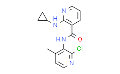 N-(2-氯-4-甲基-3-吡啶)-2-环丙氨基-3-吡啶甲酰胺,97%