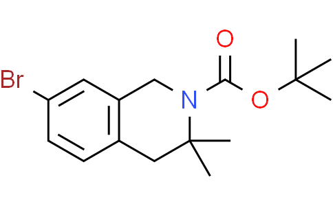 tert-butyl 7-bromo-3,3-dimethyl-1,4-dihydroisoquinoline-2-carboxylate