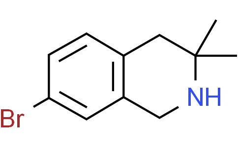 7-bromo-3,3-dimethyl-1,2,3,4-tetrahydroisoquinoline