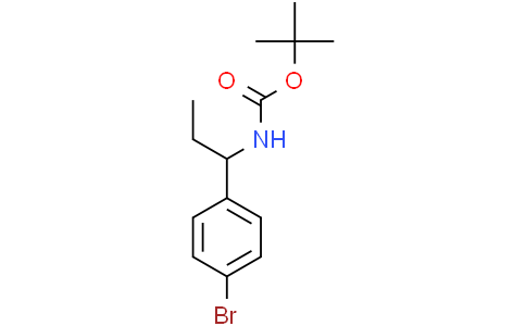 tert-Butyl(1-(4-bromophenyl)propyl)carbamateCas:1338547-18-4