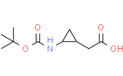 2-[2-(tert-butoxycarbonylamino)cyclopropyl]acetic acid